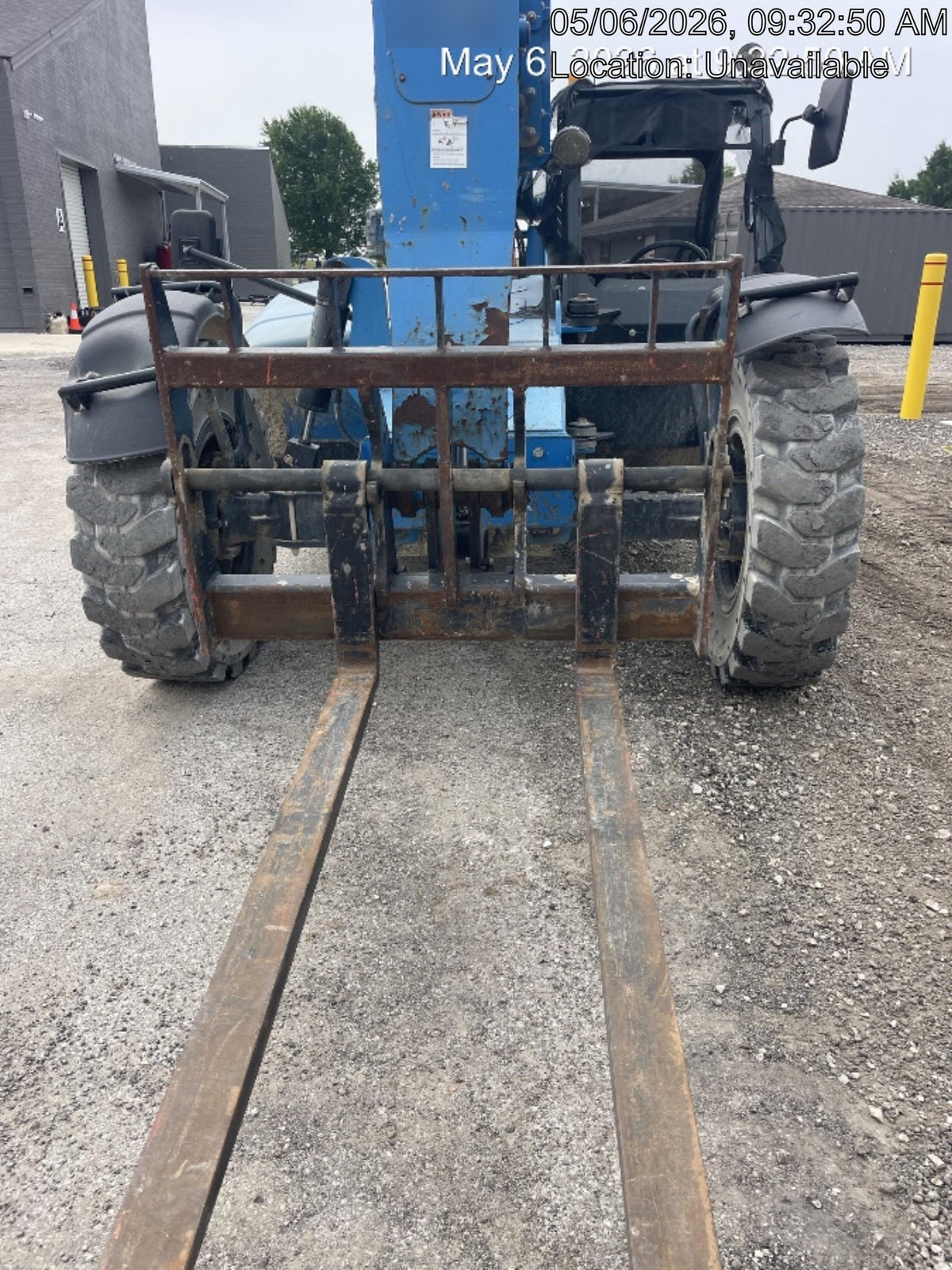 2018 Genie GTH-636 Genie GTH-636 w/Open ROPS, Work Lights, Solid Tires, RH Cab Mesh, Beacon, 48" Carriage and Forks