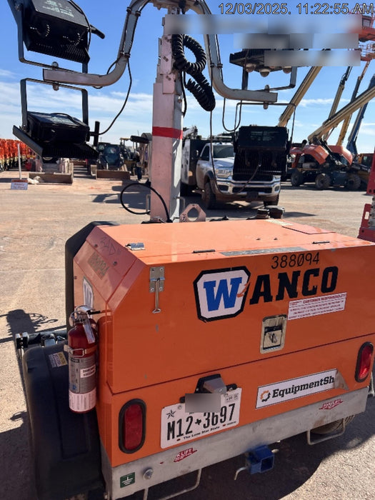 2024 Wanco WLTT-4MM4K Diesel, Deep Sea Controller, Shore Power Plug, Auto Start, (4) 350W LED Floodlights, 4kW Generator, 60 Gal Fuel Tank, 2" Ball, T3