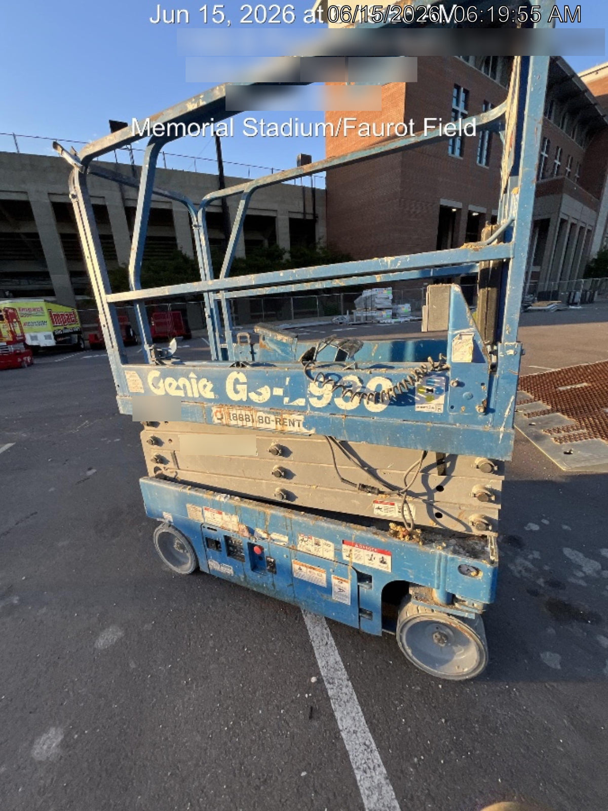 2018 Genie GS-1930 Genie GS-1930 w/Fixed Rail, Chain Entry