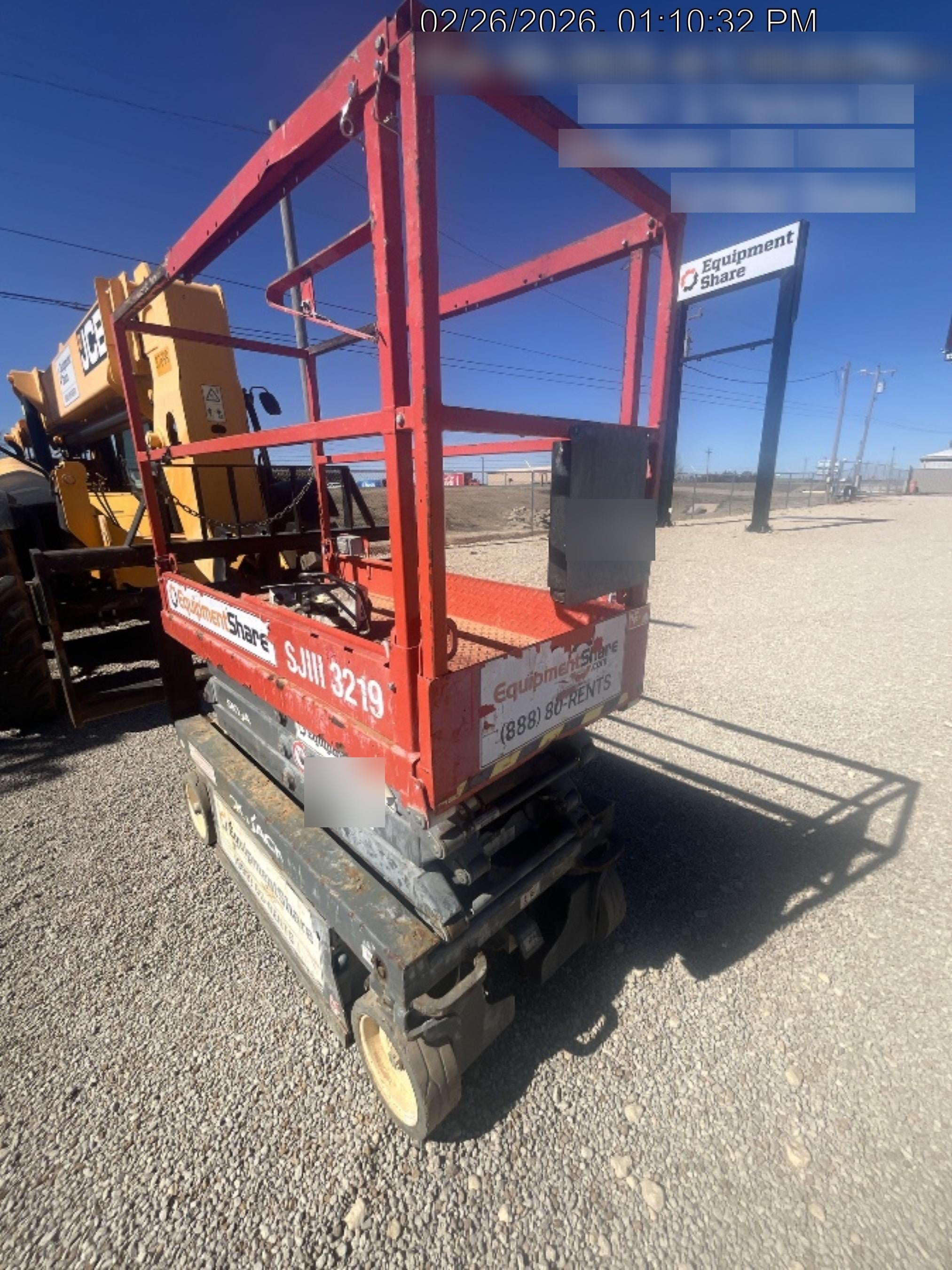 2019 Skyjack SJIII-3219 Skyjack SJIII3219 Standard w/Trojan Batteries