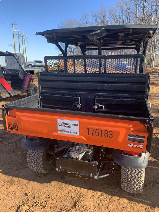 2021 Kubota RTV-X1140W-H Plastic Canopy, Windshield Acrylic Clear, LED Strobe Light, Wire Harness Kit, Back up Alarm