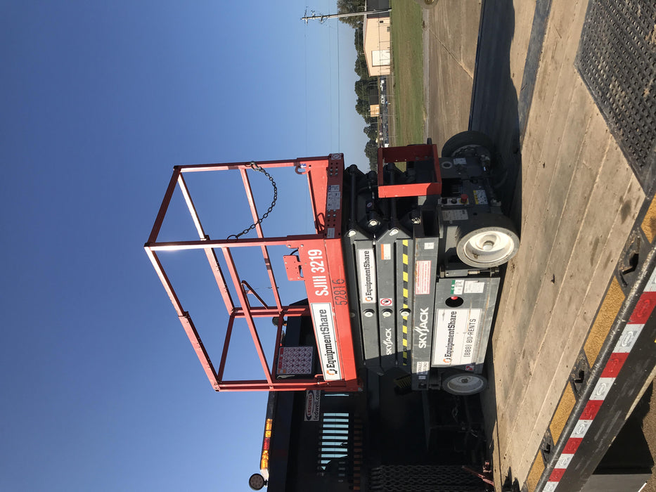 2019 Skyjack SJIII-3219 Standard Options, Trojan Batteries