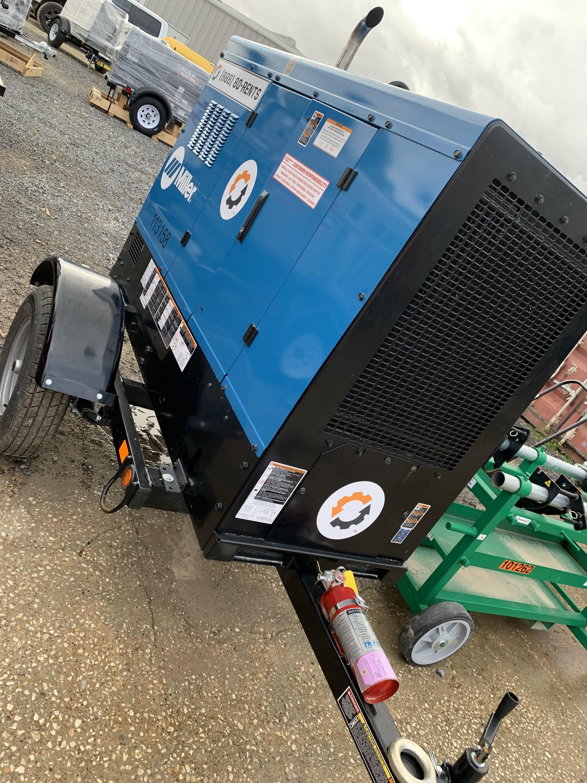 2020 Miller Electric BB500 BIG BLUE 500 PRO (KUBOTA) DELUXE W/ ARCREACH