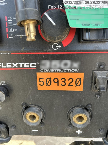 2025 LINCOLN ELECTRIC FLEXTEC 350X