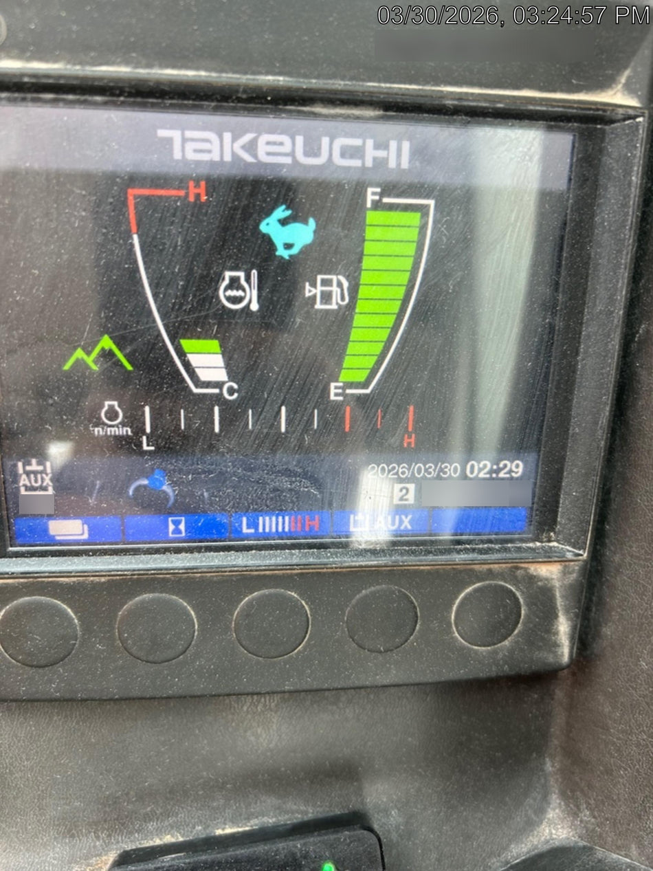 2021 TAKEUCHI TB260