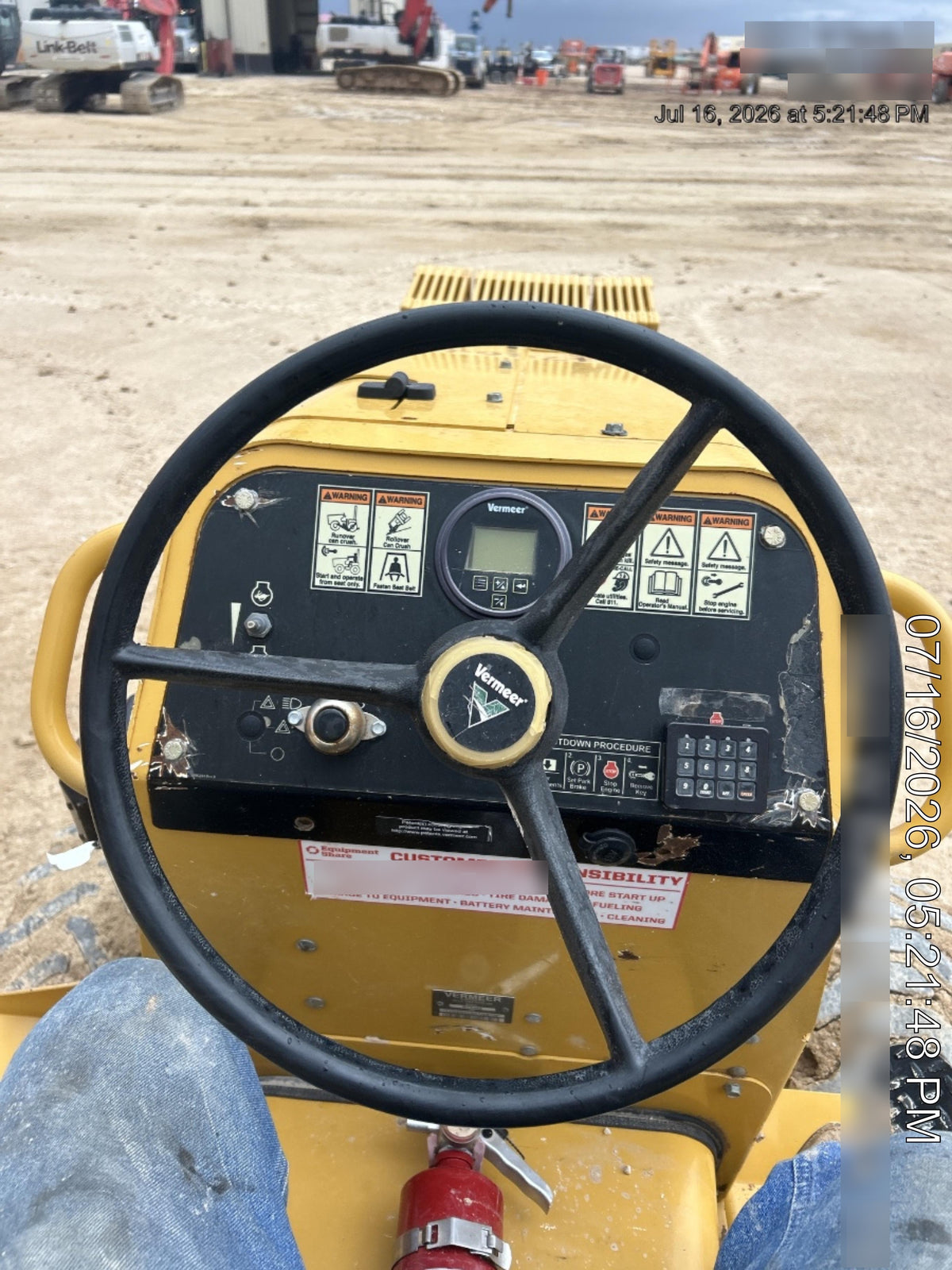 2019 VERMEER RTX450