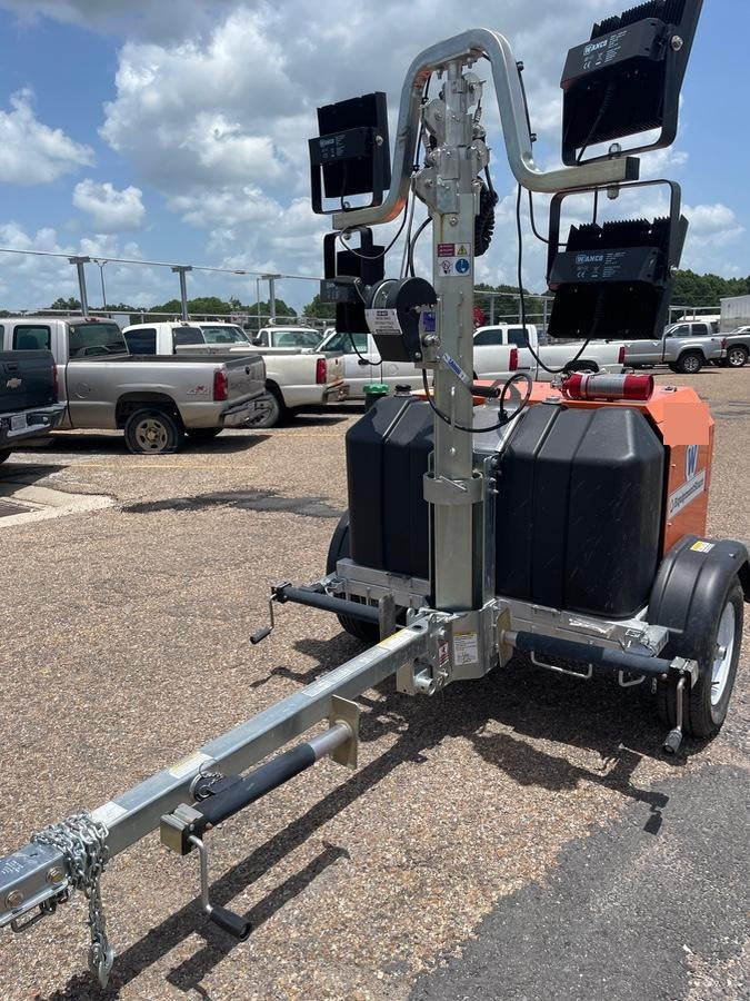 2024 Wanco WLTT-4MM4K Diesel, Deep Sea Controller, Shore Power Plug, Auto Start, (4) 350W LED Floodlights, 4kW Generator, 60 Gal Fuel Tank, 2" Ball, T3