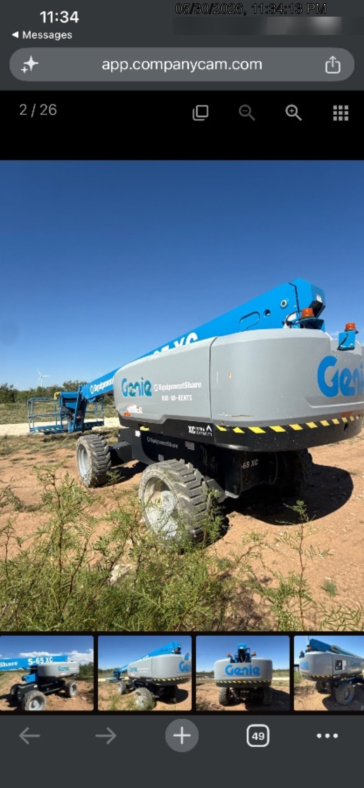 2024 GENIE S-65 XC