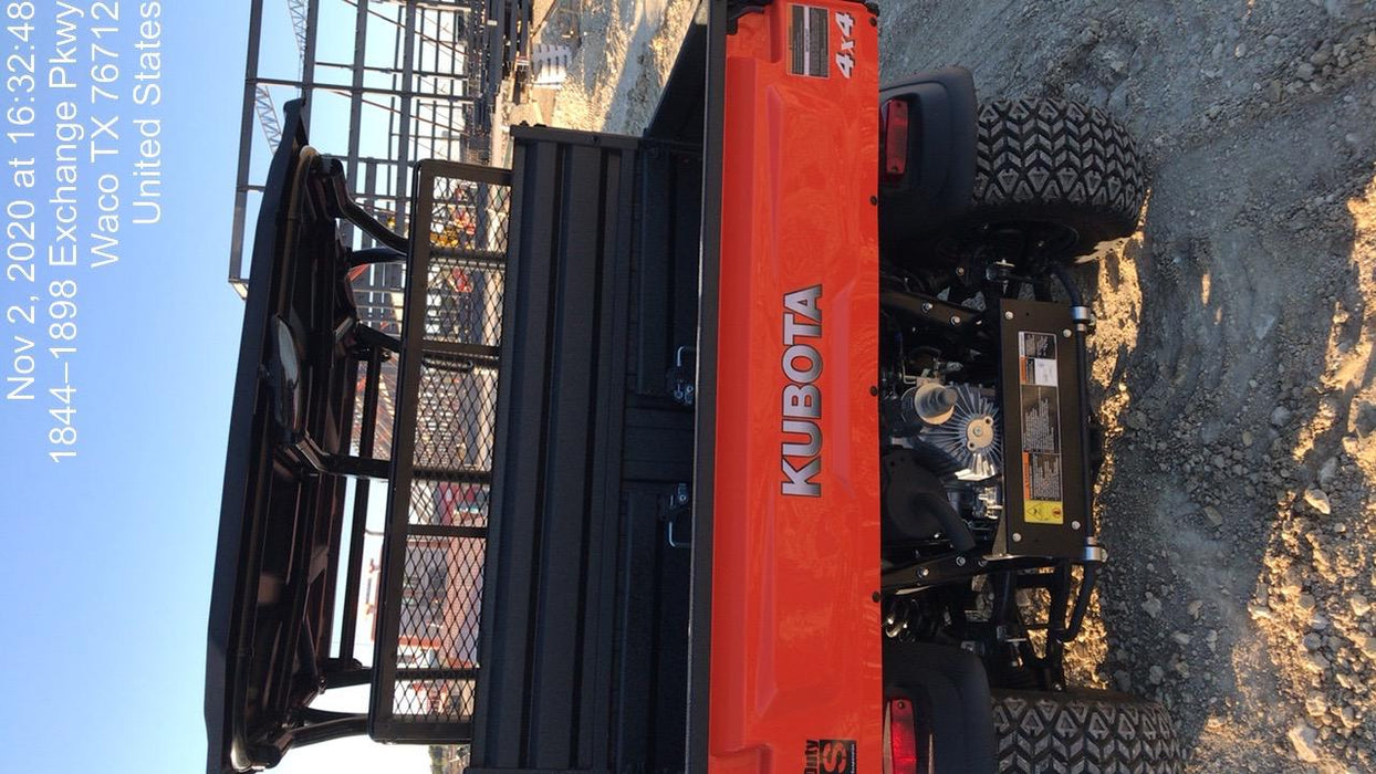 2020 Kubota RTV-X1140 4 Seat UTV, 4WD, Canopy, Standard Rental Spec