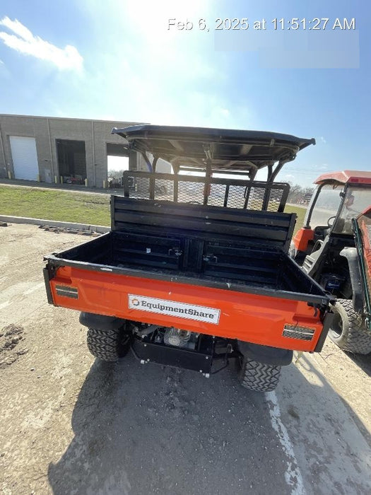 2021 Kubota RTV-X1140W-H Plastic Canopy, Windshield Acrylic Clear, LED Strobe Light, Wire Harness Kit, Back up Alarm