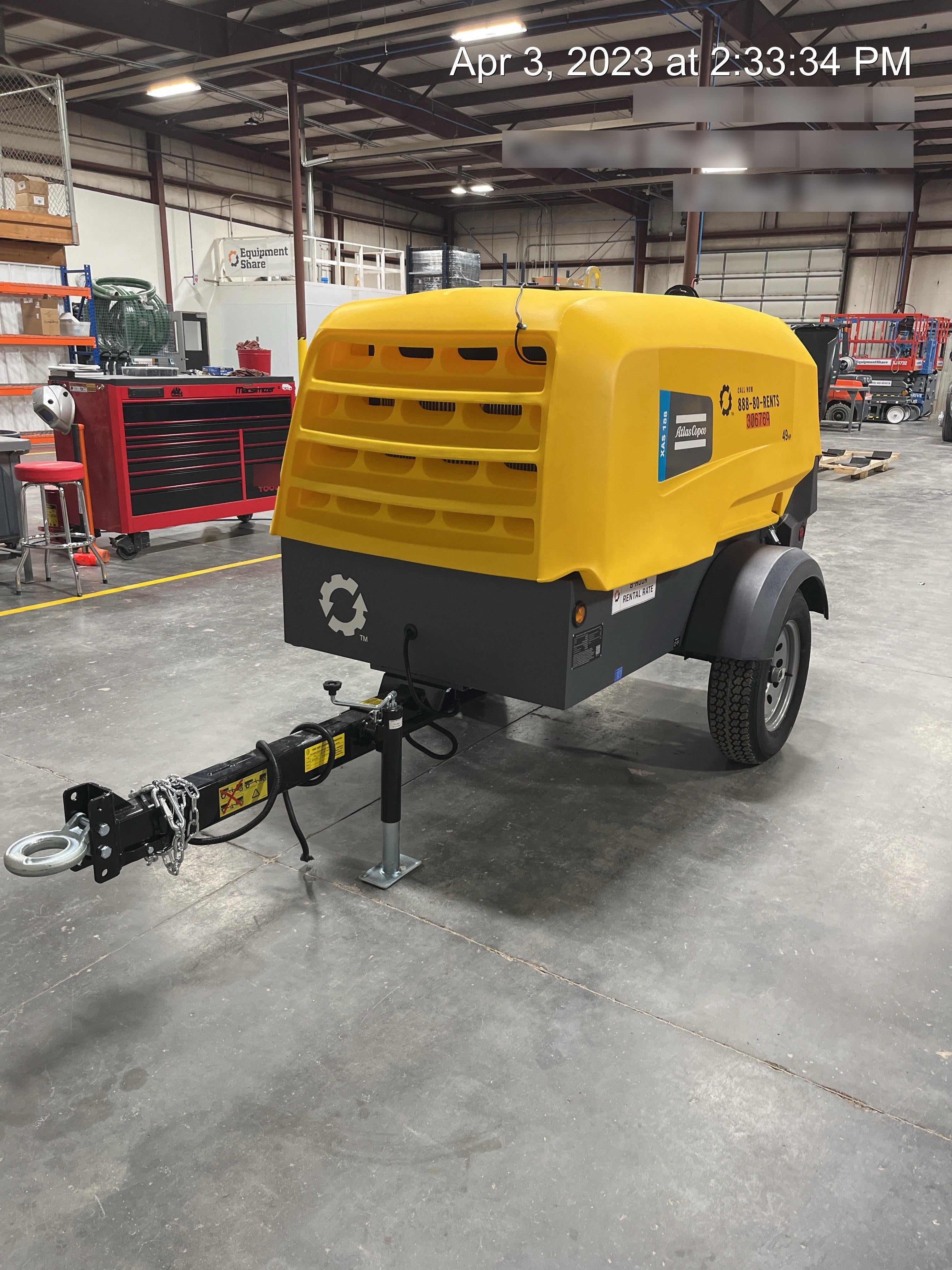 2023 ATLAS COPCO XAS188 CWK