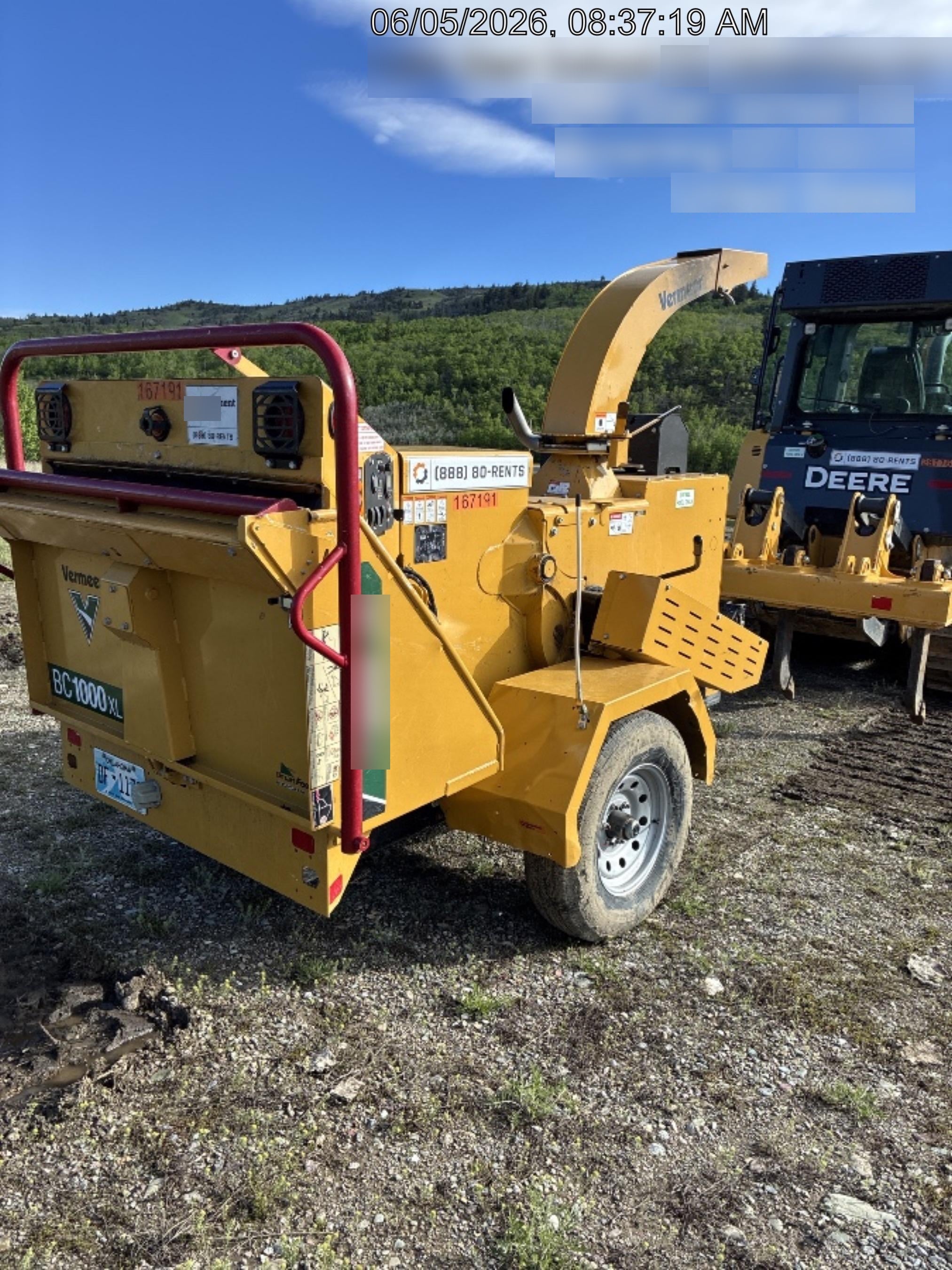 2021 VERMEER BC1000XL Diesel
