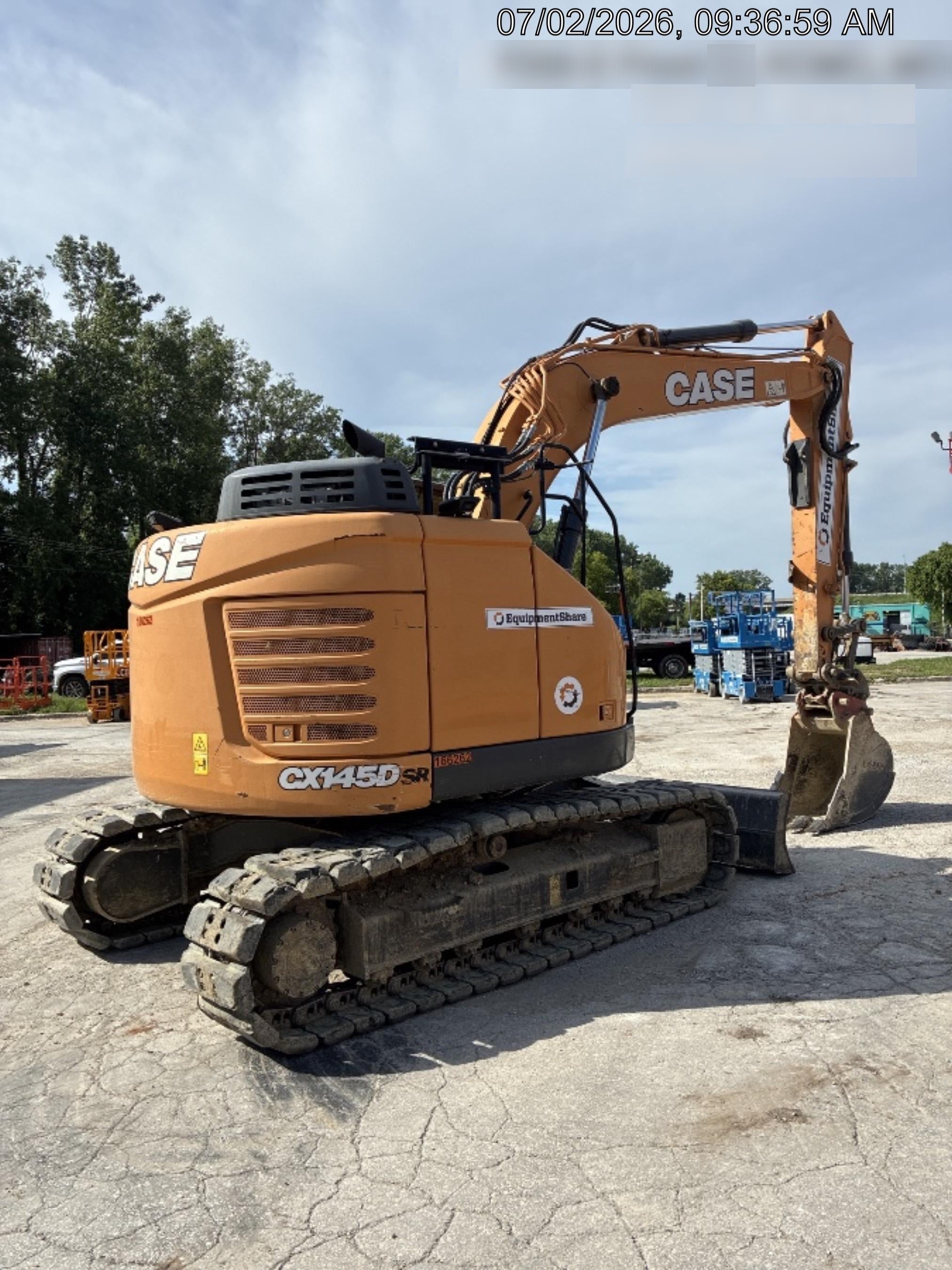 2021 CASE CX145D SR