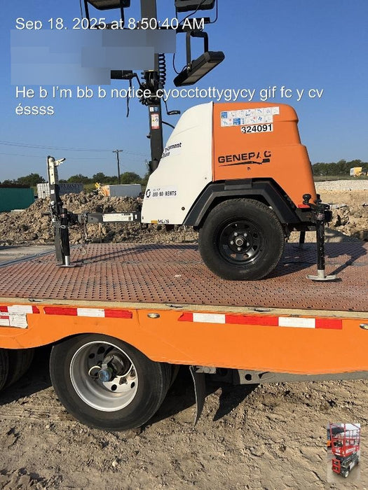 2023 Generac MLT2 Diesel, Flex Switch 120V Input, Powerzone Controller, (4) 320W LED Lights, 4kW Generator, 39.9 Gal Fuel Tank, 2" Ball, T3