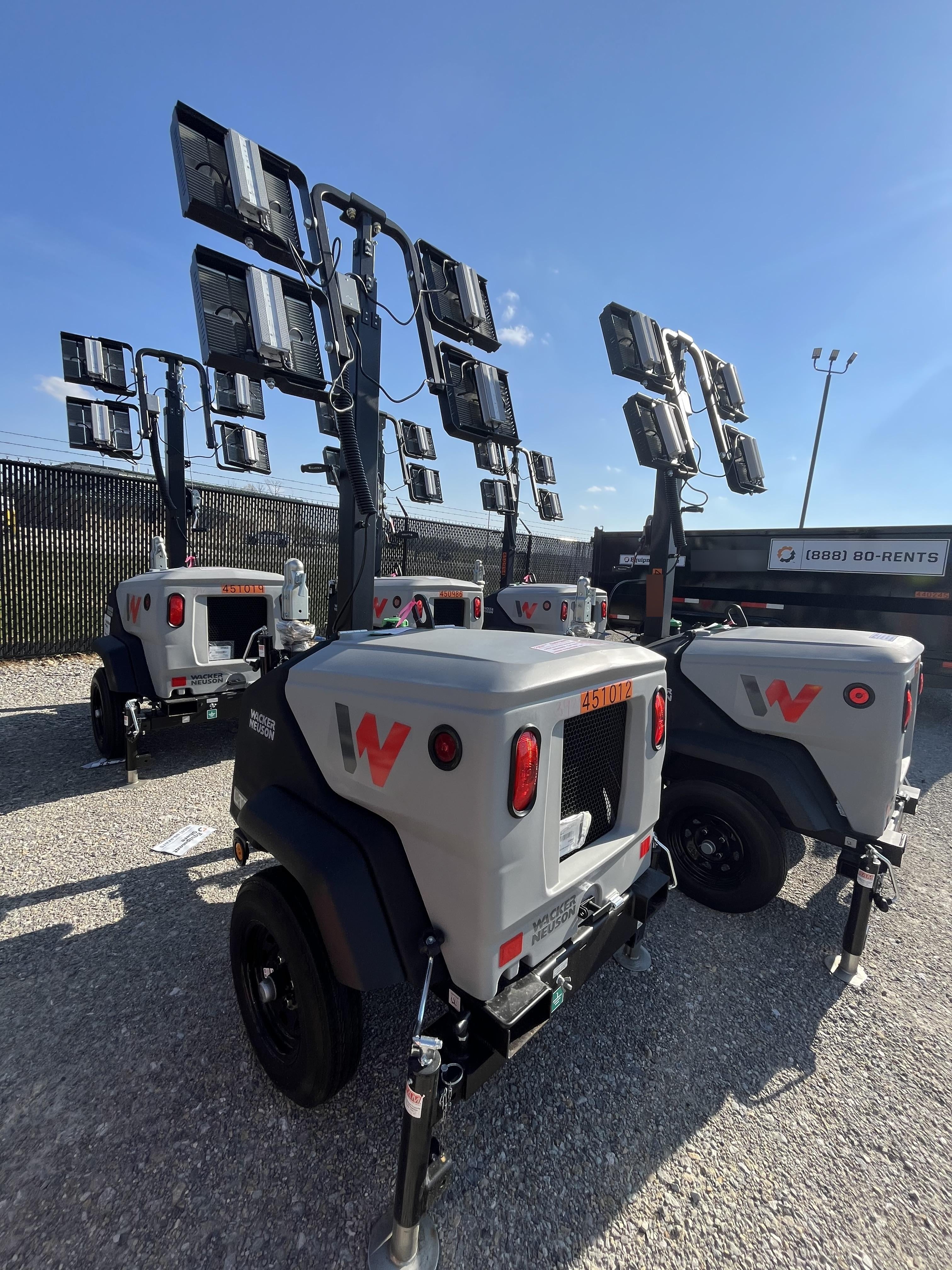 2024 Wacker Neuson LTT4 Diesel, Kohler KDW702, Deep Sea Controller, Auto Start, LED 320W, Bypass Outlet, T3