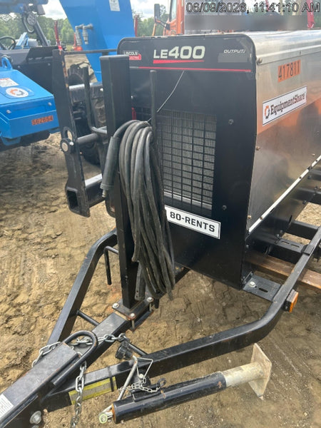 2024 Lincoln Electric LE400 Kubota V1505, Trlr, Cable Rack, Light Kit, ES Decals, T3
