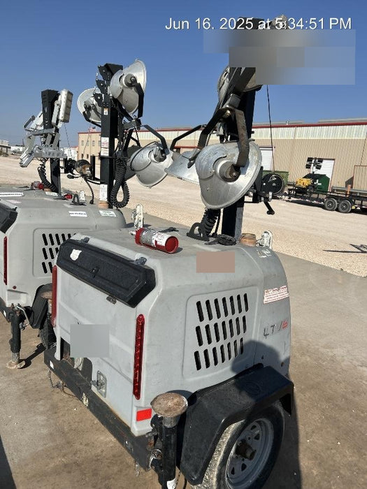 2019 Wacker Neuson LTV6L-MH Wacker Neuson LTV6L Mobile Light Tower w/Fuel Level Sensor Installed