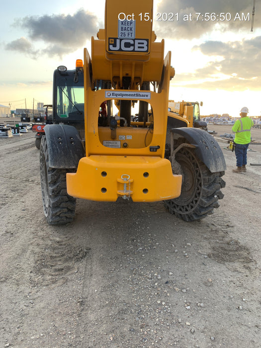2020 JCB 510-56 Cab/Heat/Air, Solid Tires, Work Lights, Beacon, Aux Hydraulics, Back up Alarm, Lifting Eye, ES Decals