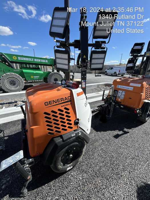 2023 Generac MLT2 Diesel, Flex Switch 120V Input, Powerzone Controller, 
(4) 320W LED Lights, 4kW Generator, 39.9 Gal Fuel Tank, 2" Ball, T3