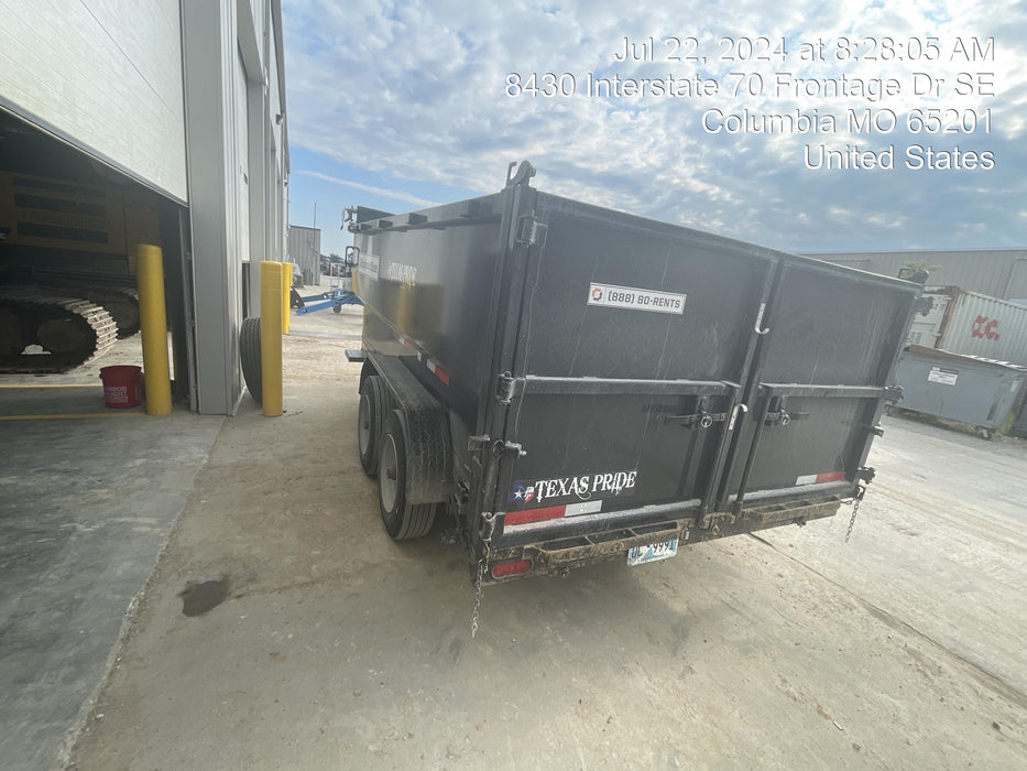 2024 TEXAS PRIDE TRAILERS DT714416KBP