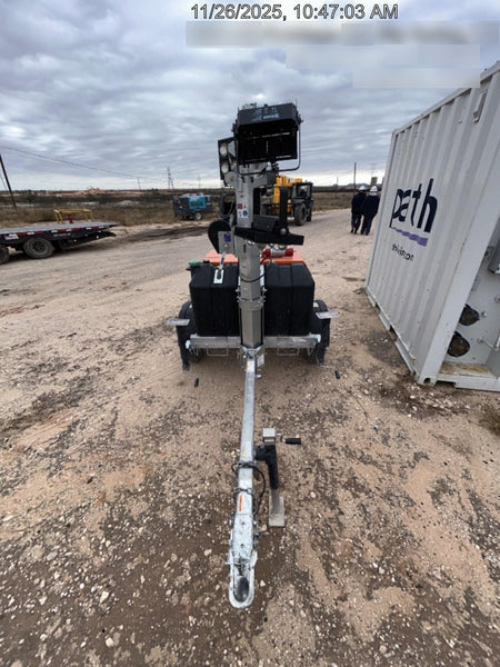 2024 Wanco WLTT-4MM4K Diesel, Deep Sea Controller, Shore Power Plug, Auto Start, (4) 350W LED Floodlights, 4kW Generator, 60 Gal Fuel Tank, 2" Ball, T3