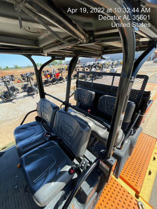2021 Kubota RTV-X1140W-H Plastic Canopy, Windshield Acrylic Clear, LED Strobe Light, Wire Harness Kit, Back up Alarm