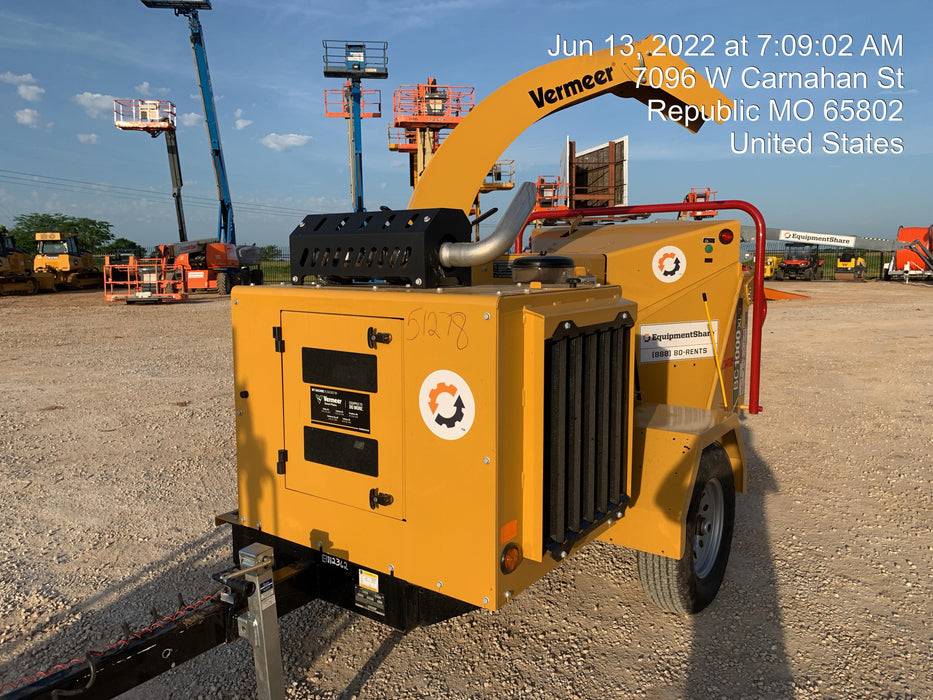 2022 VERMEER BC1000XL Diesel