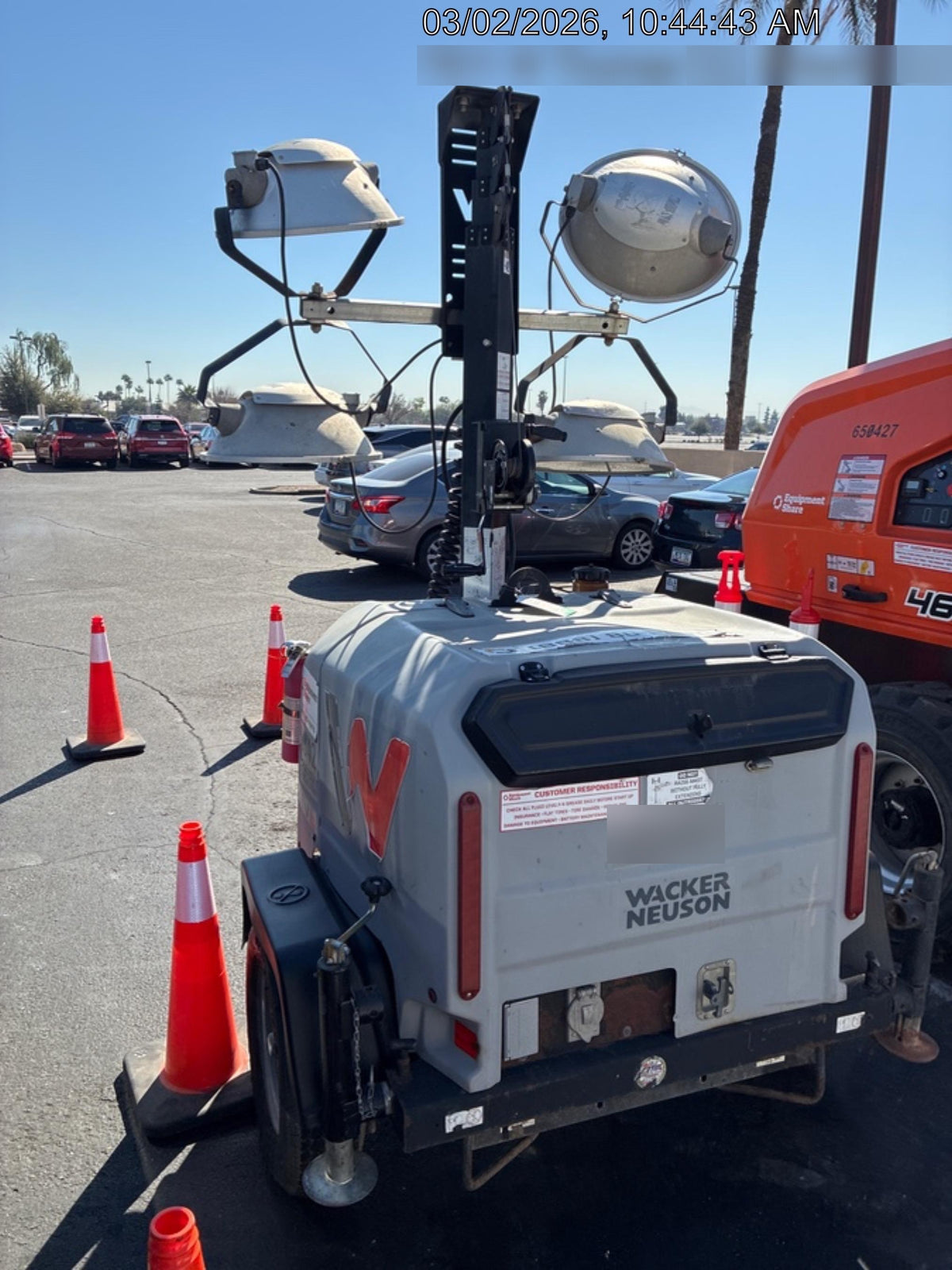 2019 Wacker Neuson LTV6L-MH Standard Options, ES Track Hardware, Fuel Level Sensor