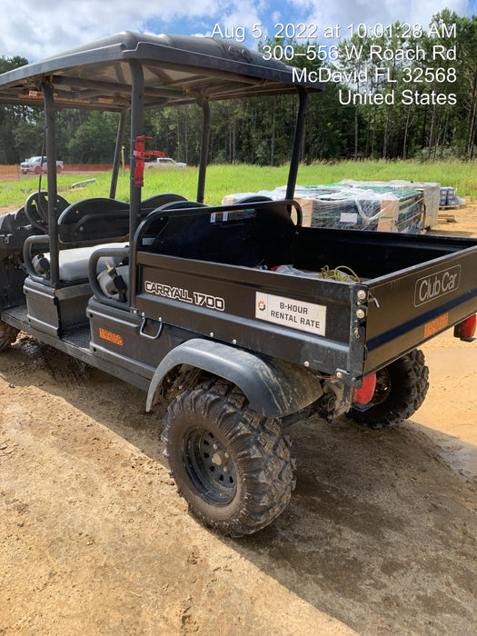 2022 Club Car CA1700D Canopy, Diesel, 4 Passenger