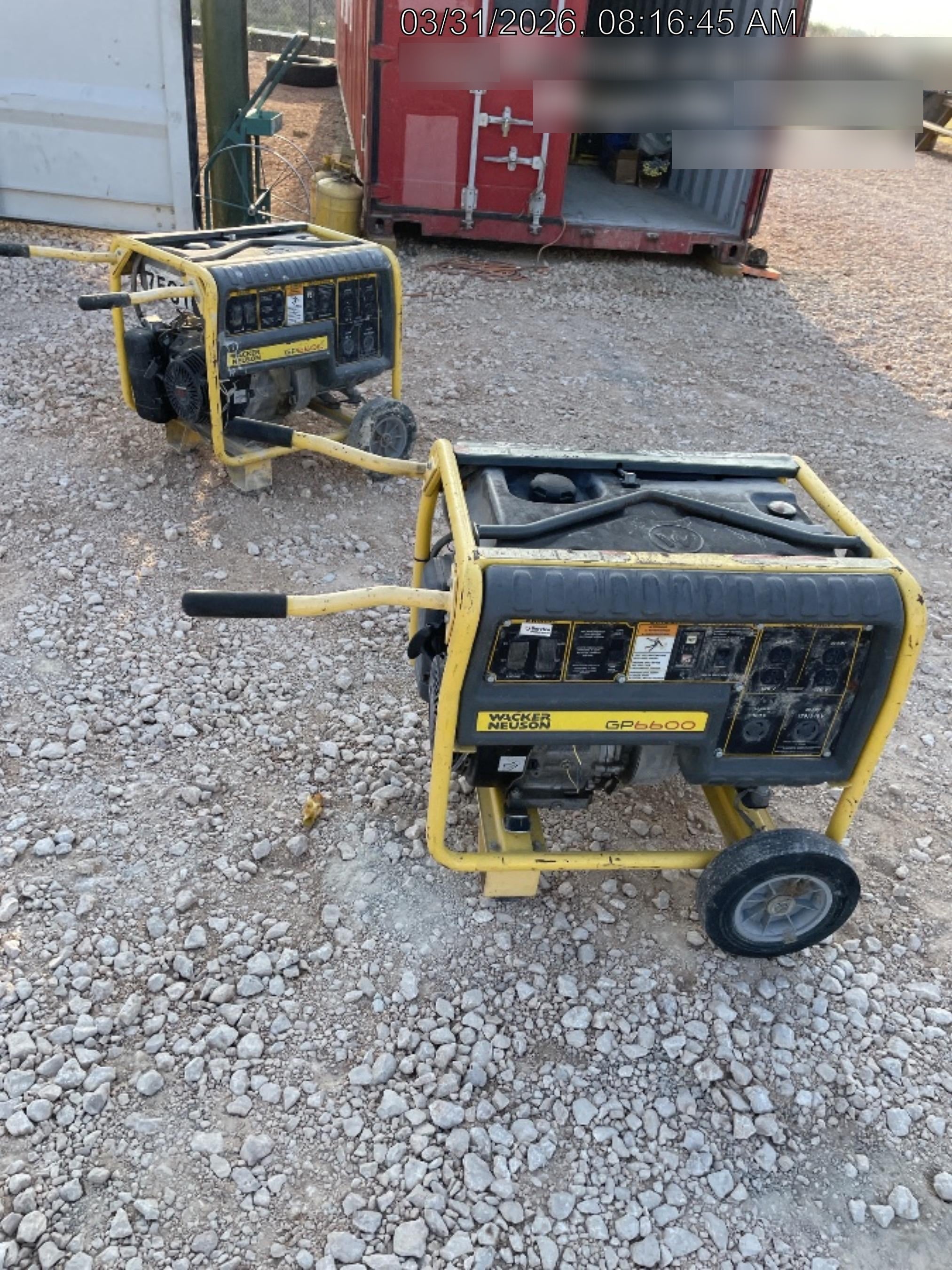 2018 WACKER NEUSON GP6600A