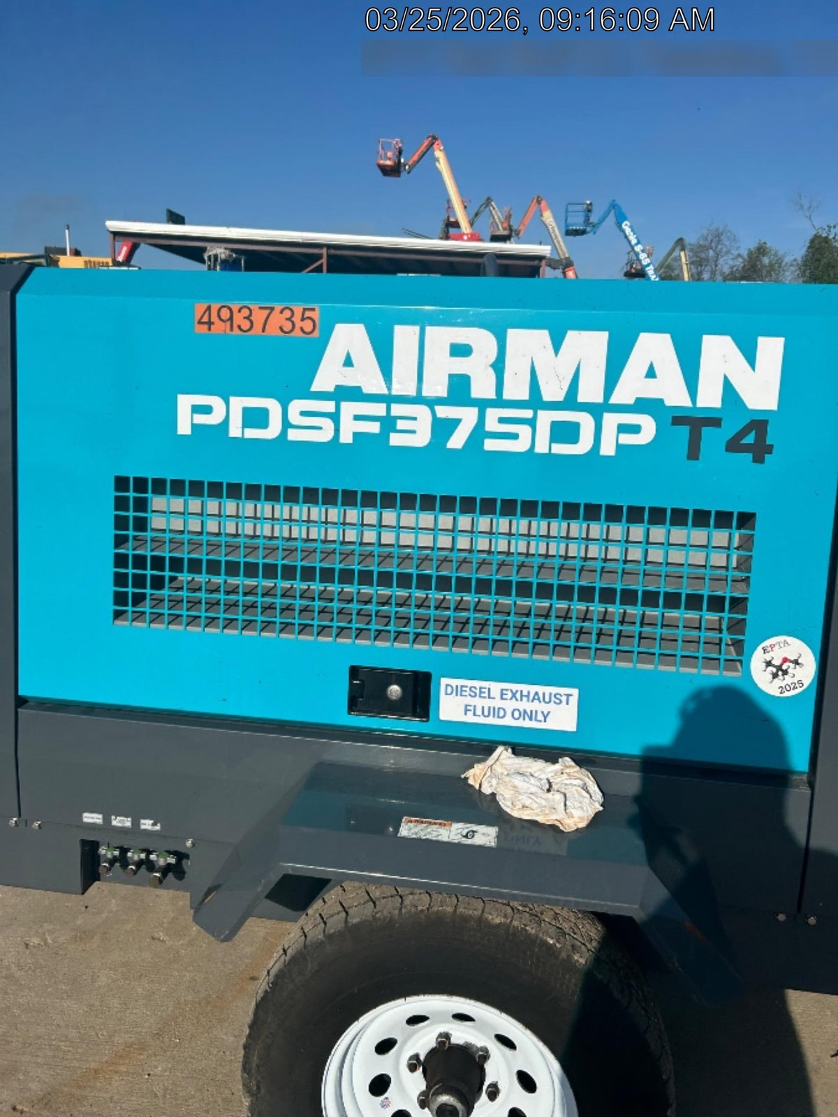 2025 AIRMAN PDSF375DP-6E1