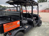 2021 Kubota RTV-X1140W-H Plastic Canopy, Windshield Acrylic Clear, LED Strobe Light, Wire Harness Kit, Back up Alarm