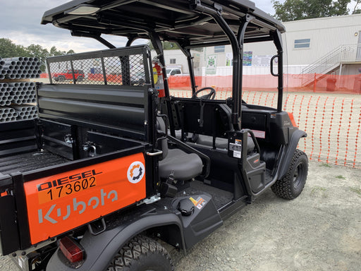 2021 Kubota RTV-X1140W-H Plastic Canopy, Windshield Acrylic Clear, LED Strobe Light, Wire Harness Kit, Back up Alarm
