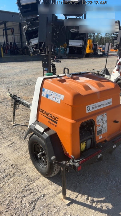 2023 Generac MLT2 Diesel, Flex Switch 120V Input, Powerzone Controller, 
(4) 320W LED Lights, 4kW Generator, 39.9 Gal Fuel Tank, 2" Ball, T3