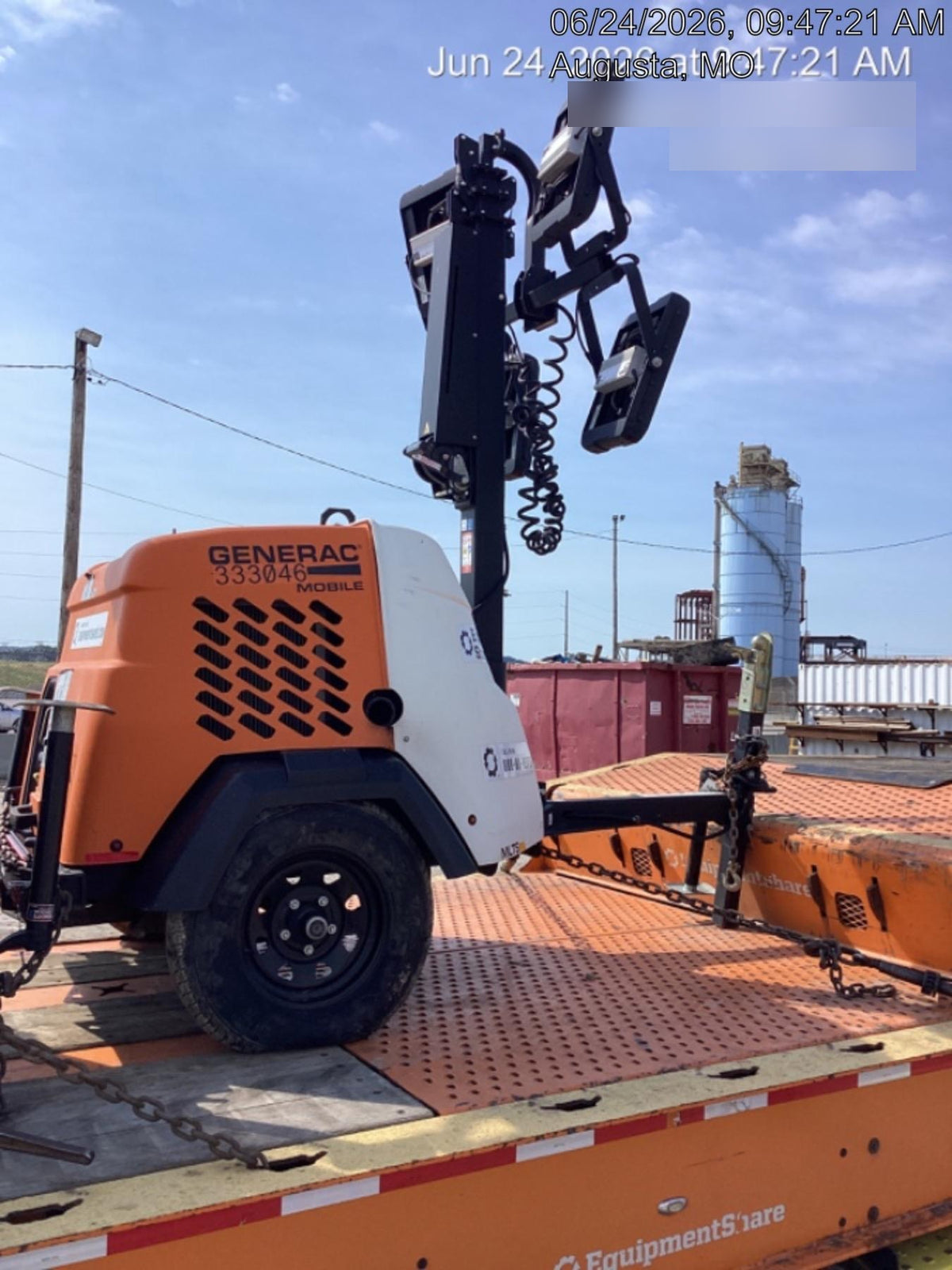 2023 Generac MLT2 Diesel, Flex Switch 120V Input, Powerzone Controller, (4) 320W LED Lights, 4kW Generator, 39.9 Gal Fuel Tank, 2" Ball, T3
