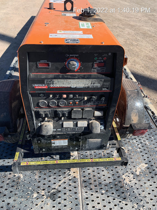 2021 Lincoln Electric Vantage 322 Vantage 322 Ready Pak 3 w/ Telematics & Decals, ORANGE (includes trailer, cable rack, fender light kit)