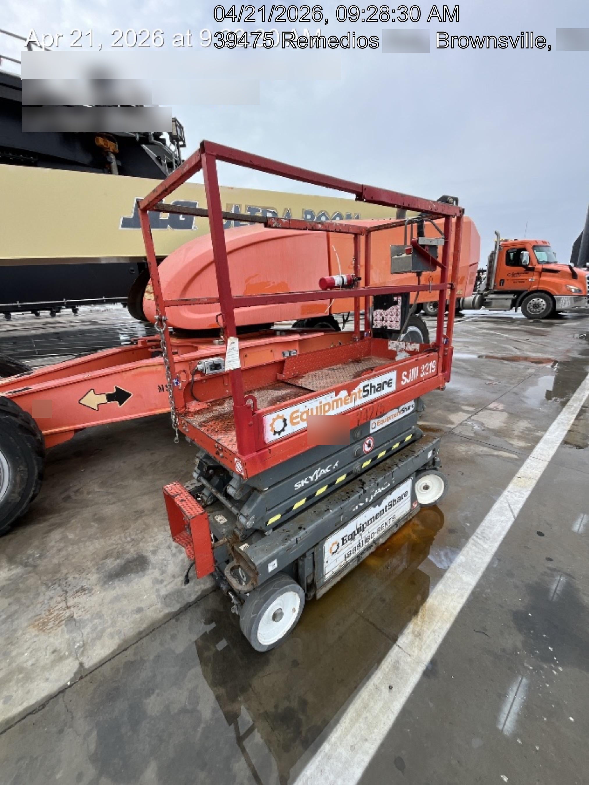 2019 Skyjack SJIII-3219 Skyjack SJIII3219 Standard w/Trojan Batteries