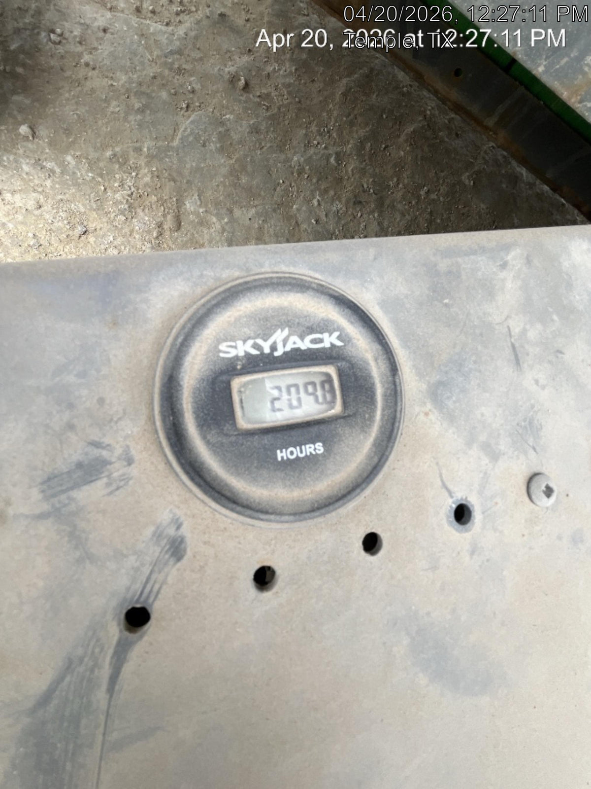 2019 Skyjack SJIII-3219 Standard Options, Trojan Batteries