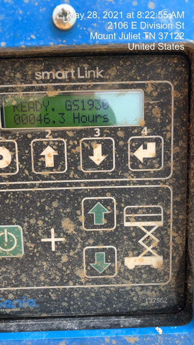 2020 Genie GS-1930 Solid Non Marking Tires, Beacon, Folding rails with half height swing gate