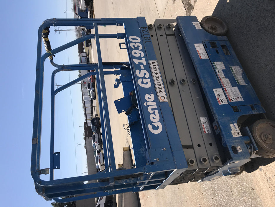 2018 Genie GS-1930 Genie GS-1930 w/Fixed Rail, Chain Entry