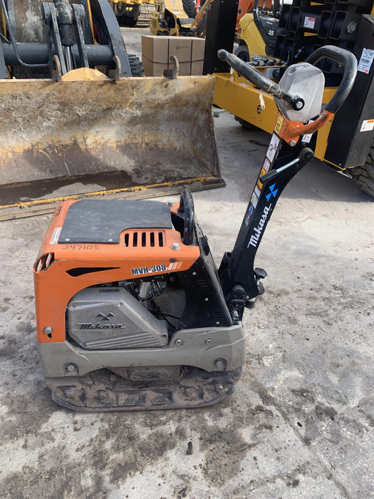 2023 Multiquip MV308GH Honda GX270, 18" Plate, Tachometer