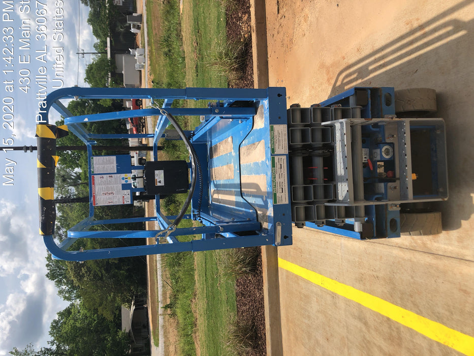 2019 Genie GS-1930 Fixed Rails with Chain Entry