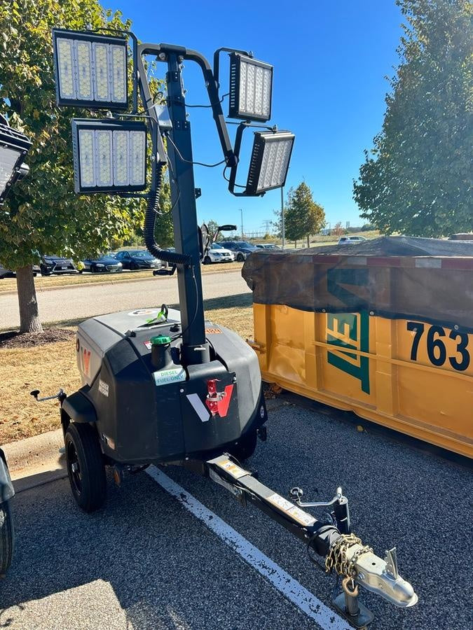 2024 Wacker Neuson LTT4 Diesel, Kohler KDW702, Deep Sea Controller, Auto Start, LED 320W, Bypass Outlet, T3
