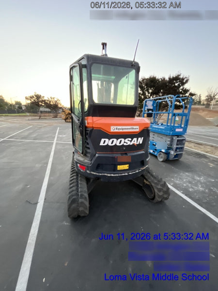 2019 DOOSAN DX35-5