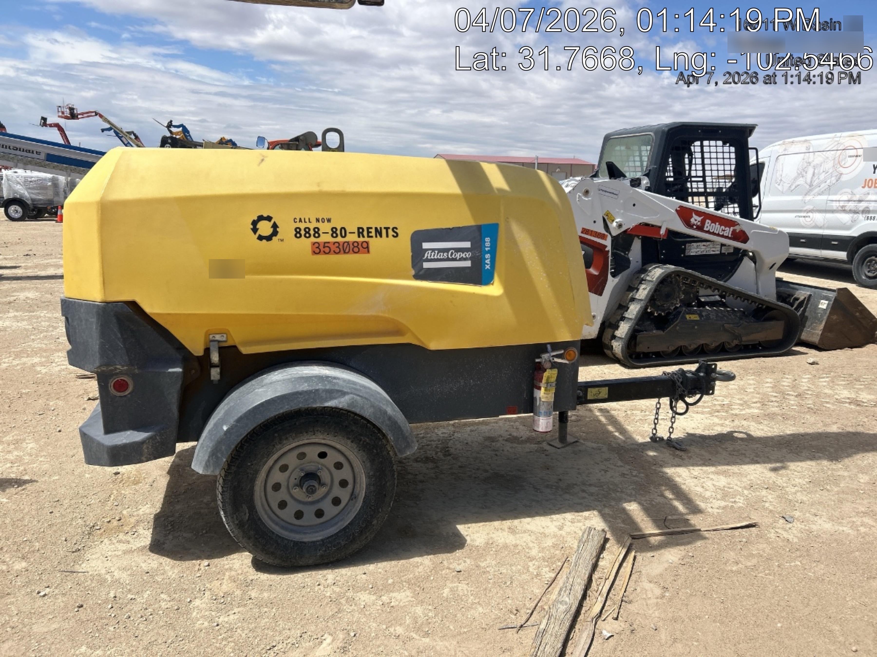 2023 ATLAS COPCO XAS188 CWK