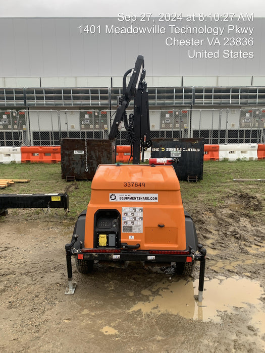 2023 Generac MLT2 Diesel, Flex Switch 120V Input, Powerzone Controller, (4) 320W LED Lights, 4kW Generator, 39.9 Gal Fuel Tank, 2" Ball, T3