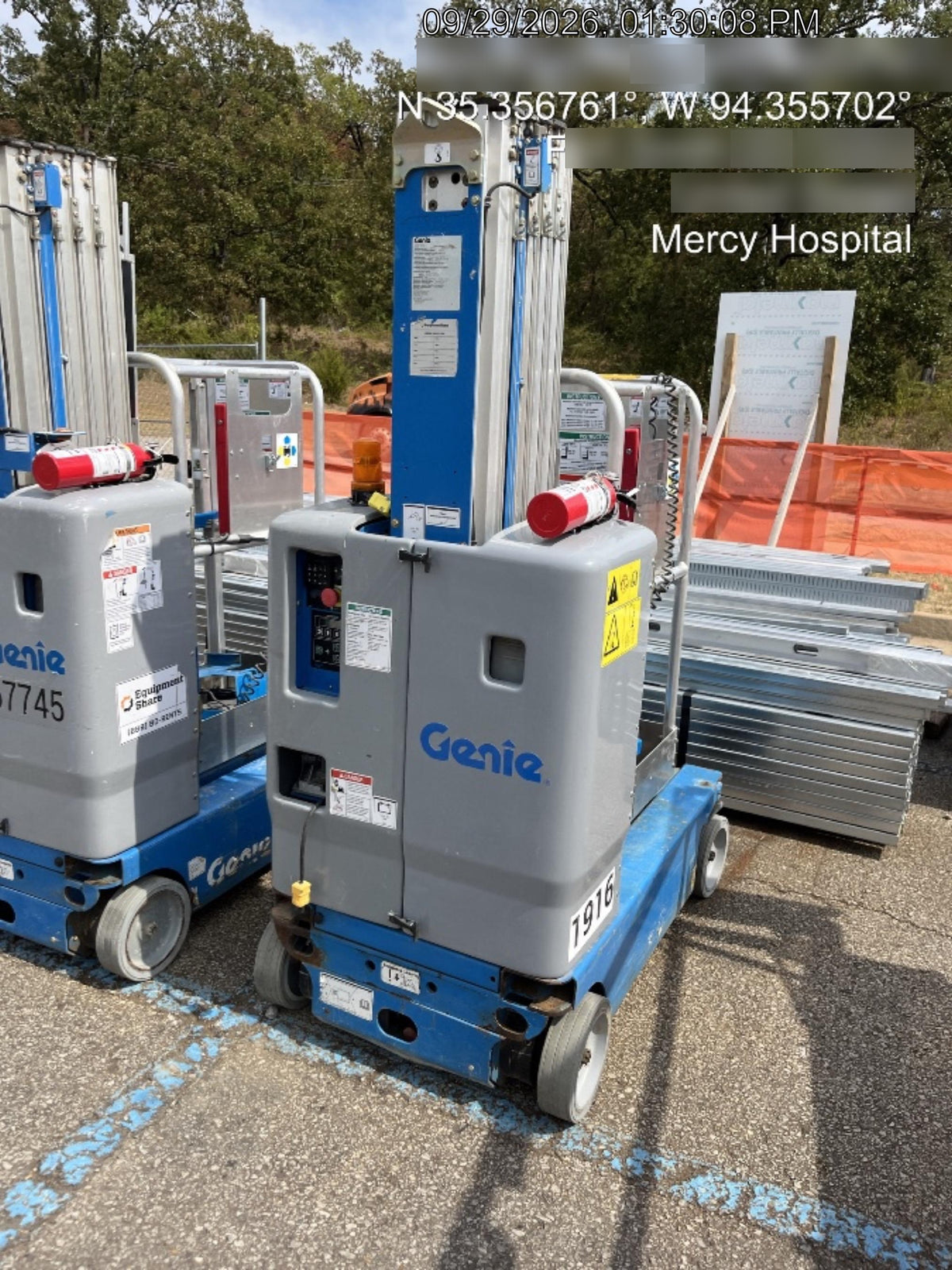 2016 GENIE GR-20