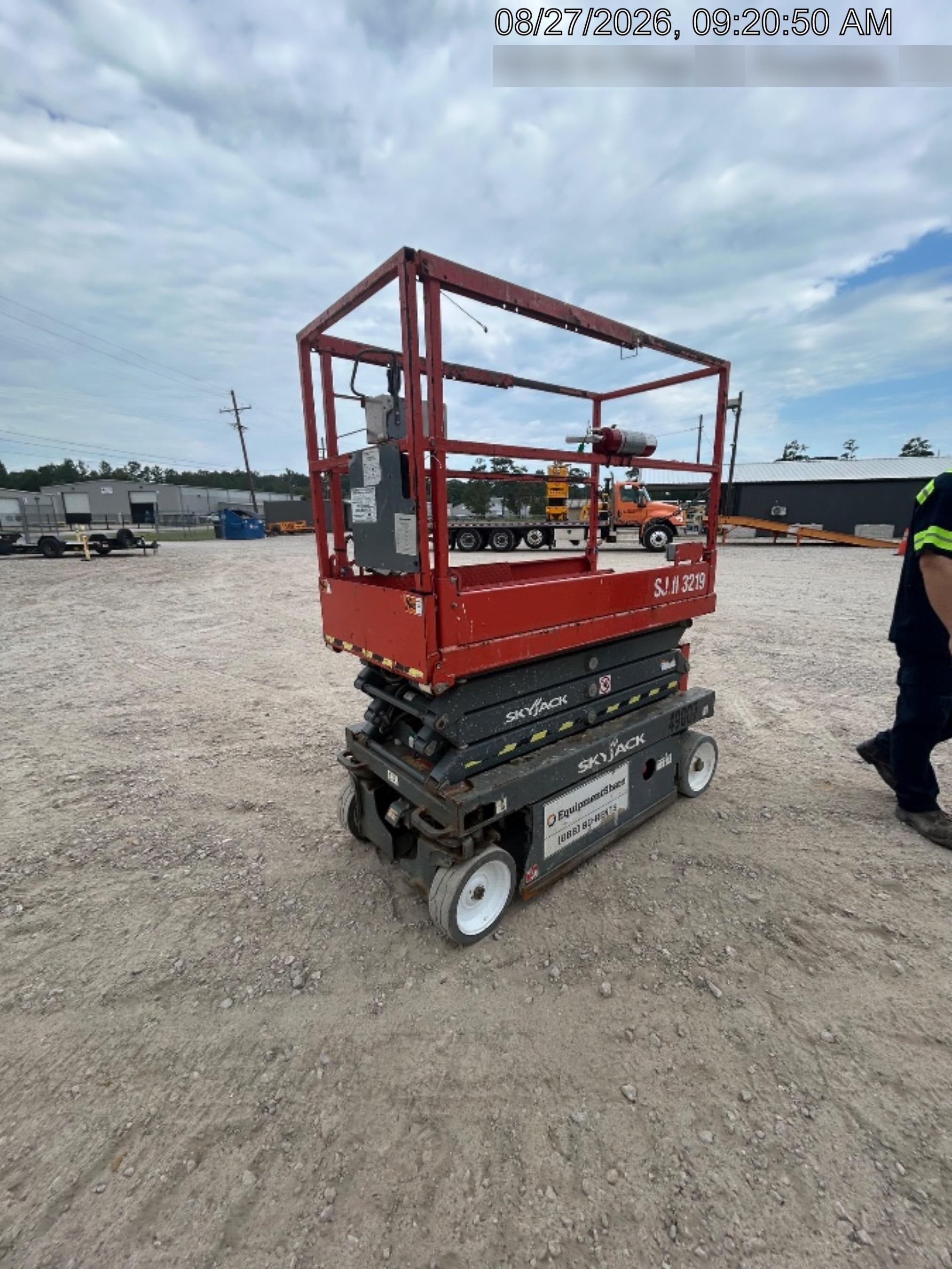 2019 Skyjack SJIII-3219 Standard Options, Trojan Batteries