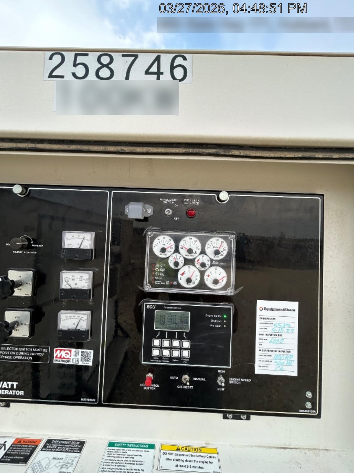 2022 MULTIQUIP DCA125