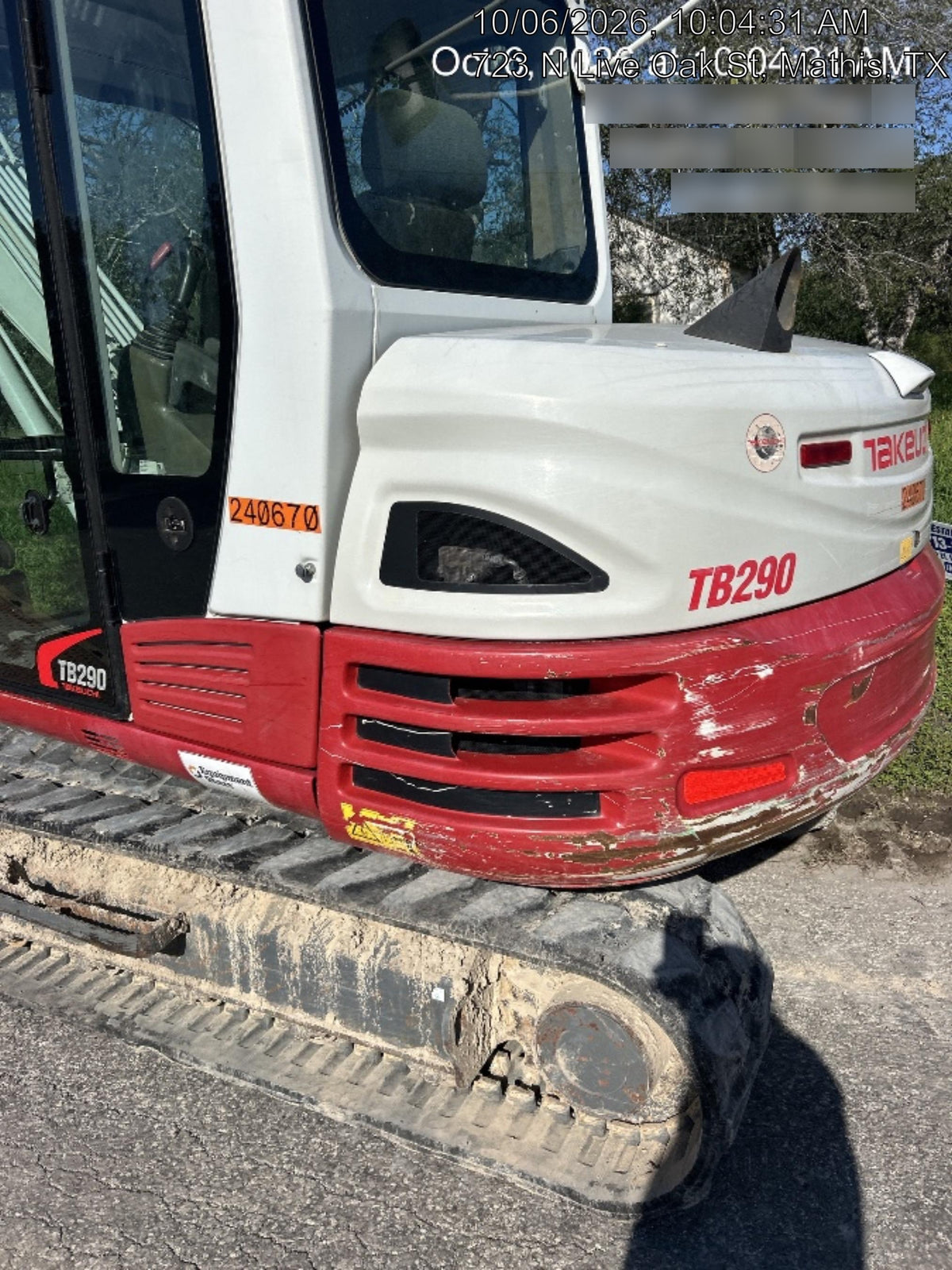 2022 TAKEUCHI TB290-CR